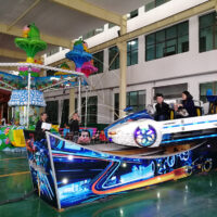 Automóvil volador para niños