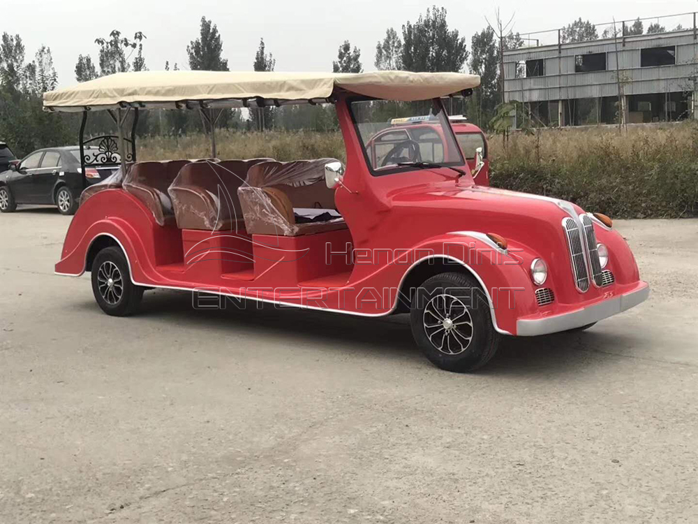 El Coche De Turismo Eléctrico(estilo de antiguo)