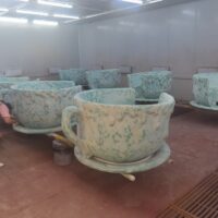 El proceso de fabricación de la taza de café