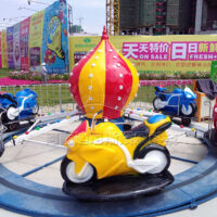 Juego mecánico de carrera de motos para niños