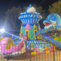 tiburon giratoria para niños