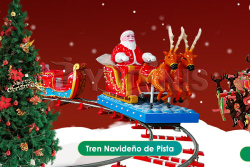 tren navideño de pista en venta